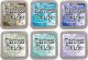Ranger Tim Holtz Distress Oxide Ink Pads 2018 Release Cool Tones 6 Item Set 1 Pack of 6 Piece