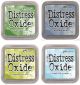 Ranger Tim Holtz Ranger Distress Oxide Ink Bundle Four 3 X 3 Pads I Inverness Mowed Lawn Stormy Sky Crushed Olive And Tumbled Glass 1 Pack of 4 Piece
