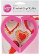 Wilton Comfort Grip Stainless Steel Cookie Cutter 4 Inch Heart