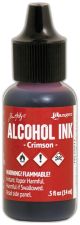 Ranger Tim Holtz Alcohol Ink .5oz Crimson 1 Pack of 3 Piece