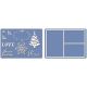 Sizzix Framelits Die And Embossing Folder Christmas Collage Frames Set