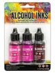 Ranger Tim Holtz Alcohol Ink .5oz Pink Red Specturm 1 Pack of 2 Piece