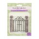 Resin Yard And Garden Minis Gate With Pillars Miniature