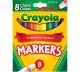 Crayola Broad Line Markers Classic Colors 8 Count 1 Pack of 5 Piece