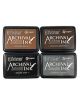 Ranger Tim Holtz Distress Archival Ink Pad Stack Basics 1 Pack of 4 Piece