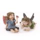 Young Fairy Figurines Laying And Sitting Assorted