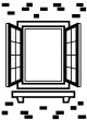 Embossing Folder Window Shutter 4.25 X 5.75 Inches