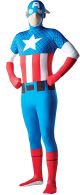 Costume Mens Marvel Universe Captain America Adult 2Nd Skin Costume Medium