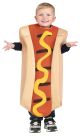 Unisex Hot Dog Toddler Costume Multicolor One Size
