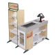 Melissa and Doug Freestanding Wooden Fresh Mart Grocery Store