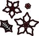 Craft Dies Openwork Poinsettia Flowers