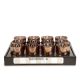 David Tutera Spot Plated Glass Votives Copper 2.125 X 2.625 Inches