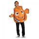 Disney Mens Finding Dory Nemo Costume Orange One Size
