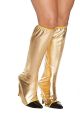 Halloween Wholesalers Shoe Covers Gold 