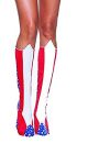 Halloween Wholesalers Hero s Choice Star and Stripes Shoe Covers