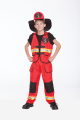 Halloween Wholesalers Firefighter Children sFancy Dress Costume