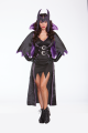 Halloween Wholesalers Malice Queen Costume Black and Purple