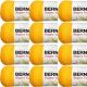 Spinrite Bernat Super Value Solid Yarn Bright Yellow Pack of 12 Skein