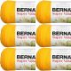 Spinrite Bernat Super Value Solid Yarn Bright Yellow Pack of 6 Skein