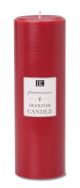 Pillar Candle Red Unscented 3 X 9 Inches