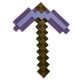 Disguise Minecraft Pickaxe Enchanted Purple