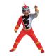 Disguise RED RANGER DINO FURY TODDLER MUSCLE M 3T 4T