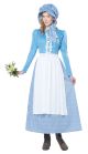 Women s Pioneer Woman Costume Blue/White X Small