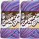Spinrite Lily Sugar n Cream Yarn Ombres Jewels Pack of 2 Skein
