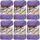 Spinrite Lily Sugar n Cream Yarn Ombres Jewels Pack of 6 Skein