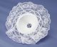 Bouquet Holder White Lace 8 Inches With A 9 Inch Diameter