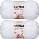 Spinrite Bernat Softee Baby Yarn Solids White Pack of 2 Skein