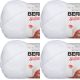 Spinrite Bernat Softee Baby Yarn Solids White Pack of 4 Skein