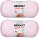 Spinrite Bernat Softee Baby Yarn Solids Pink Pack of 2 Skein