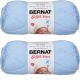 Spinrite Bernat Softee Baby Yarn Solids Pale Blue Pack of 2 Skein
