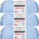 Spinrite Bernat Softee Baby Yarn Solids Pale Blue Pack of 3 Skein