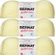 Spinrite Bernat Softee Baby Yarn Solids Lemon Pack of 3 Skein