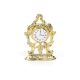 Timeless Minis Mantel Clock Gold 0.875 X 1.375 Inches