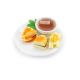 Timeless Minis Sandwich Plate With Fries 1.0625 X .375 Inches