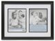Cherished Memories Double Mat Frame Black 14 X 20