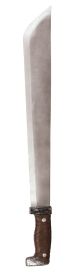 Seasons Realistic Machete Knife 2.75 X 1 X 26 Inch