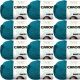 Spinrite Caron Simply Soft Party Yarn Teal Sparkle Pack of 12 Skein