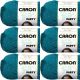Spinrite Caron Simply Soft Party Yarn Teal Sparkle Pack of 6 Skein