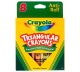 Crayola Anti Roll Triangular Crayons 8 Count 1 Pack of 24 Piece