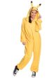 Mens Pokemon Pikachu Jumpsuit Costume Yellow X Large