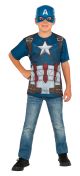 Costume Captain America Civil War Child Top and Mask Medium