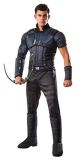 Mens Captain America Civil War Deluxe Muscle Chest Hawkeye Costume Multi X Large