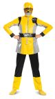 Girls Yellow Ranger Beast Morpher Deluxe Costume Medium 7 8 