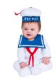 Baby Ghostbusters Classic Stay Puft Costume Romper 0 6 Months 