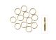 Scroll Pattern Wedding Ring Gold 3/4 Inches Big Value