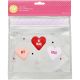 Wilton Resealable Treat Bags Candy Hearts 20 Per Pkg